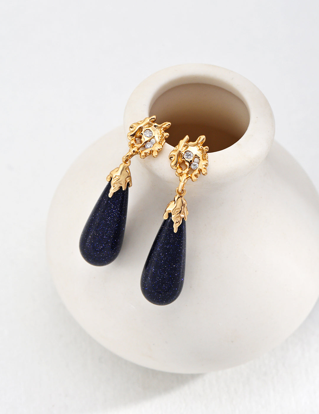 Boucles d’oreilles larme d’ange